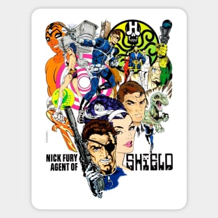 Steranko Psychedelic Super Spy Sticker